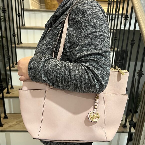 Michael Kors (Authentic) Pink Tote Bag - Picture 2 of 2
